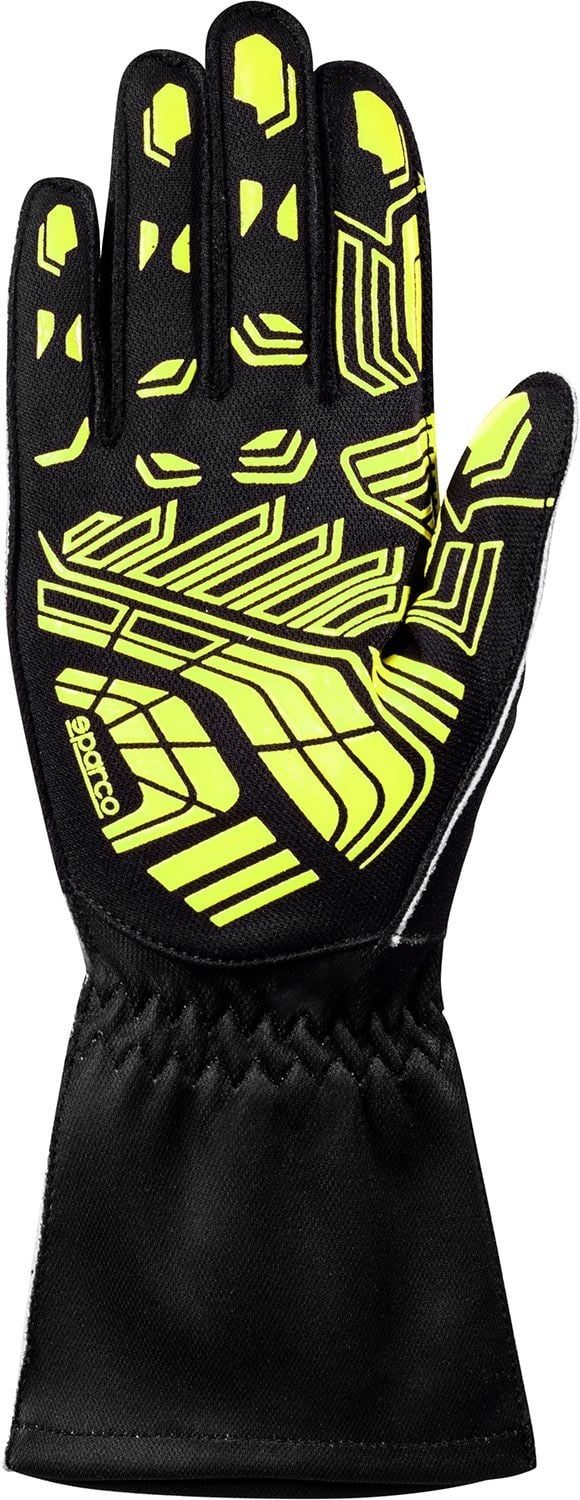 Guanti kart Sparco K-attack Nero/giallo fluorescente