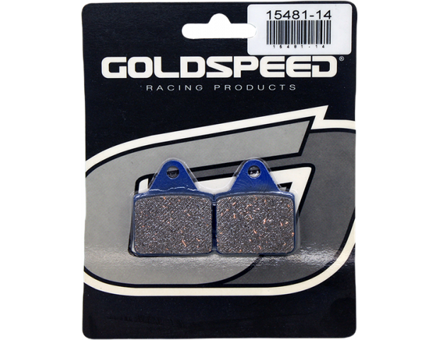 Set pastiglie freno Goldspeed Tipo LenzoKart anteriore / mini posteriore