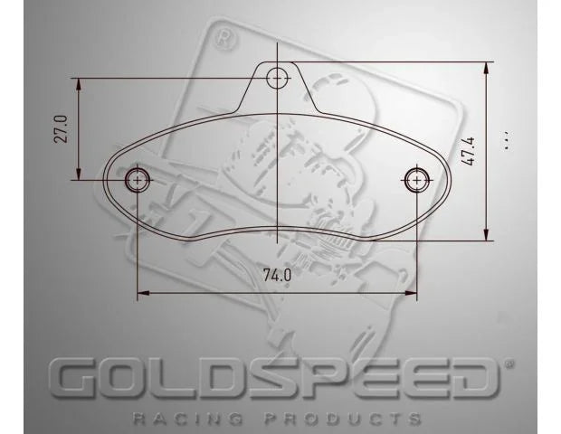 Set di rinforzi Goldspeed EA COMP-FIRST-WK TIPO POSTERIORE