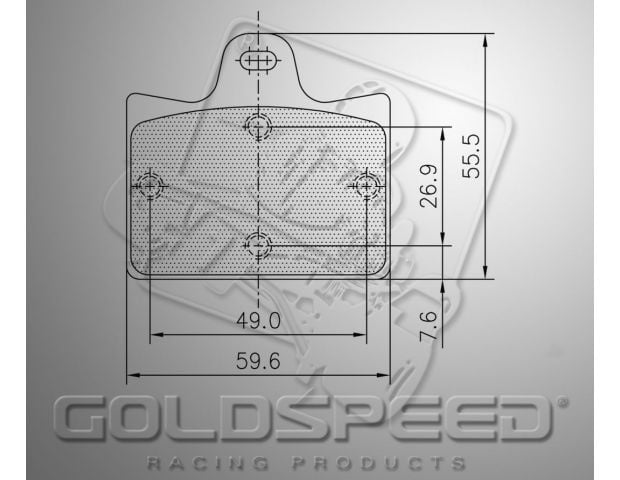 Set di remblok Goldspeed PCR TIPO POSTERIORE