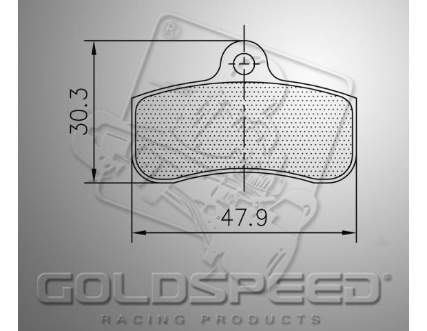 Set pastiglie freno Goldspeed Sodi arm anteriore
