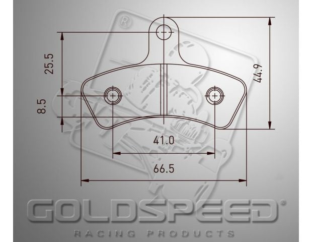 Set di rinforzi Goldspeed SWISS HUTLESS TYPE FRONT KZ