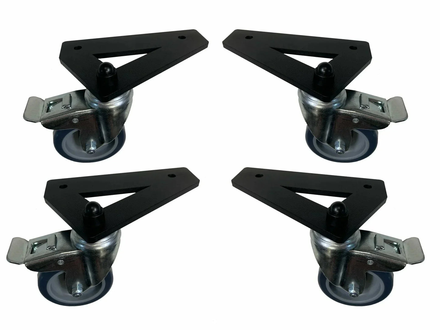 SimXPro 4x Feet Brackets - 75 mm Wheels - KartKings
