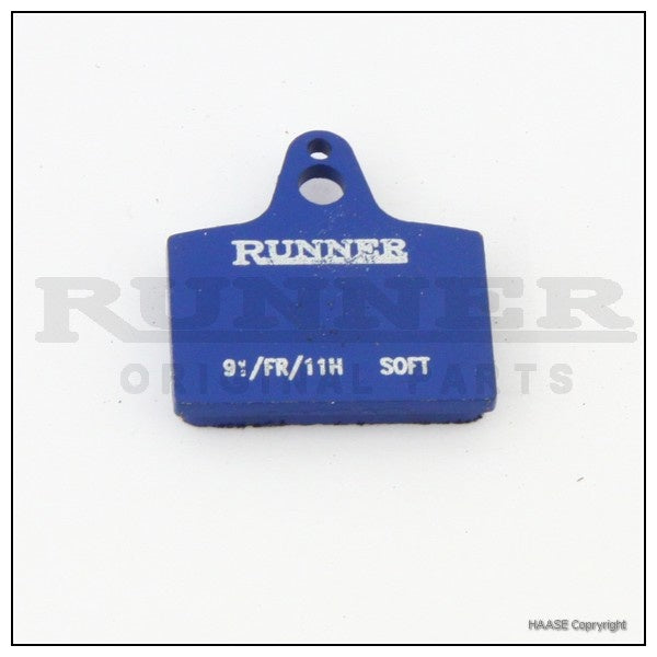 Set Haase Runner (2 pastiglie freno) per pastiglie freno FR11 (freno a mano KF)