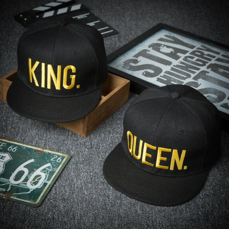 Cappellino snapback KING nero/oro | Cappellino | Oro
