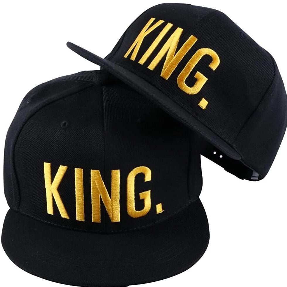 Cappellino snapback KING nero/oro | Cappellino | Oro
