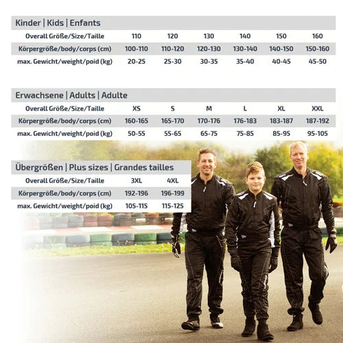 Tuta Speed RS-2 Silverstone a 2 strati nera/blu