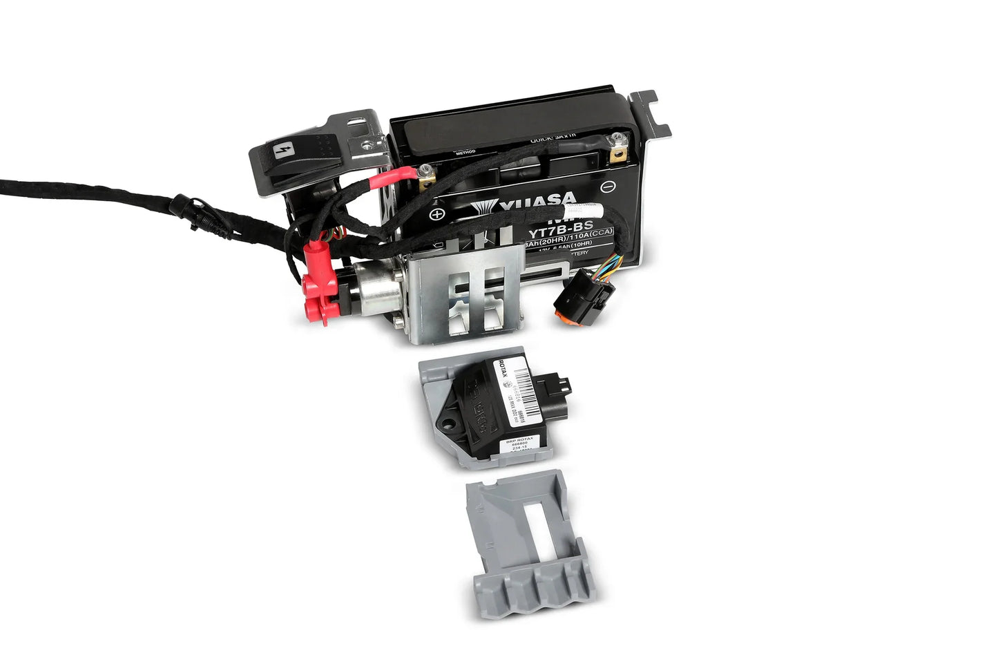 Tampone in gomma Rotax max E-box per scatola batteria