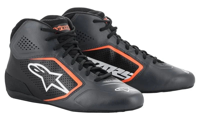 Alpinestars Tech-1 K V2 Start zwart / fluor oranje - KartKings