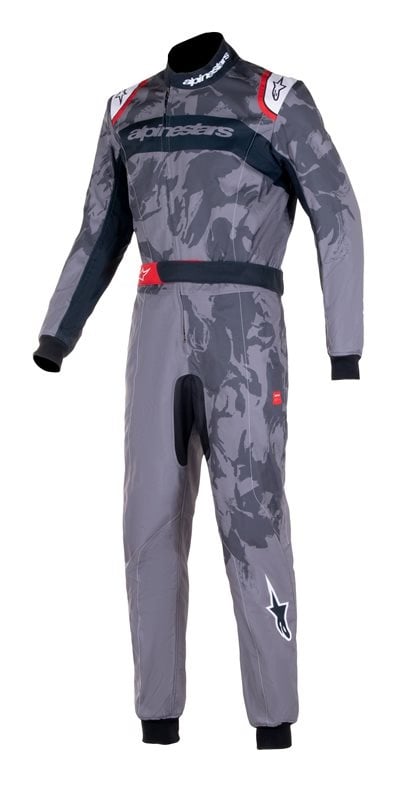 Alpinestars KMX-9 V3 Graphic 5 Grigio scuro/Nero