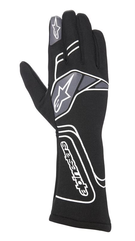 Guanti da motorsport Alpinestars Tech-1 start V3 FIA neri