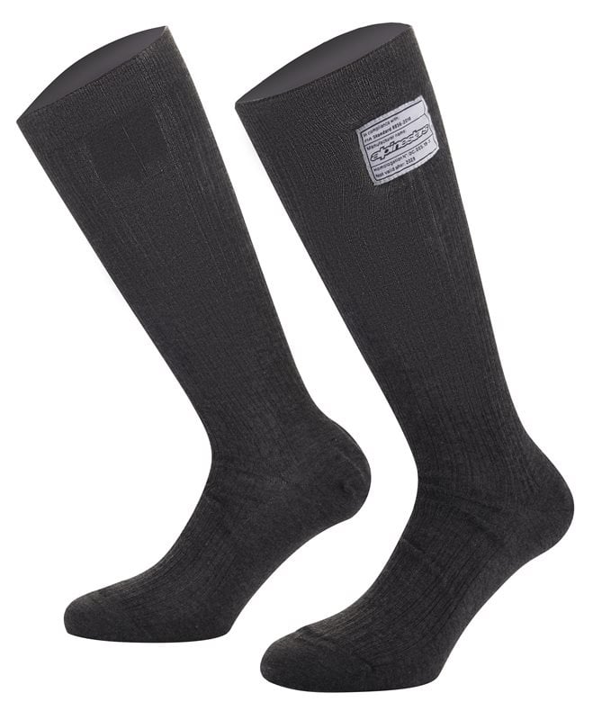 Calzini Alpinestars Race V4 neri FIA 8856-2018