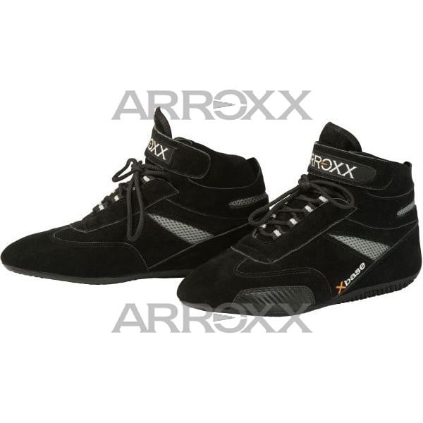Scarpe da kart Arroxx Xbase in pelle nera