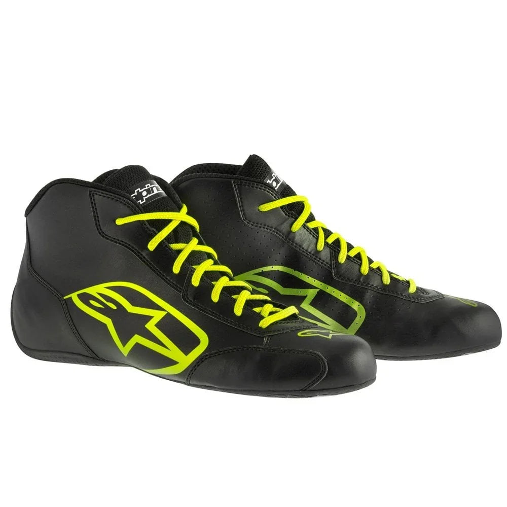 Alpinestars Tech 1-K Start zwart / fluor geel - KartKings