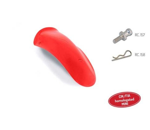 Spoiler anteriore KG MK20 Mini CIK rosso