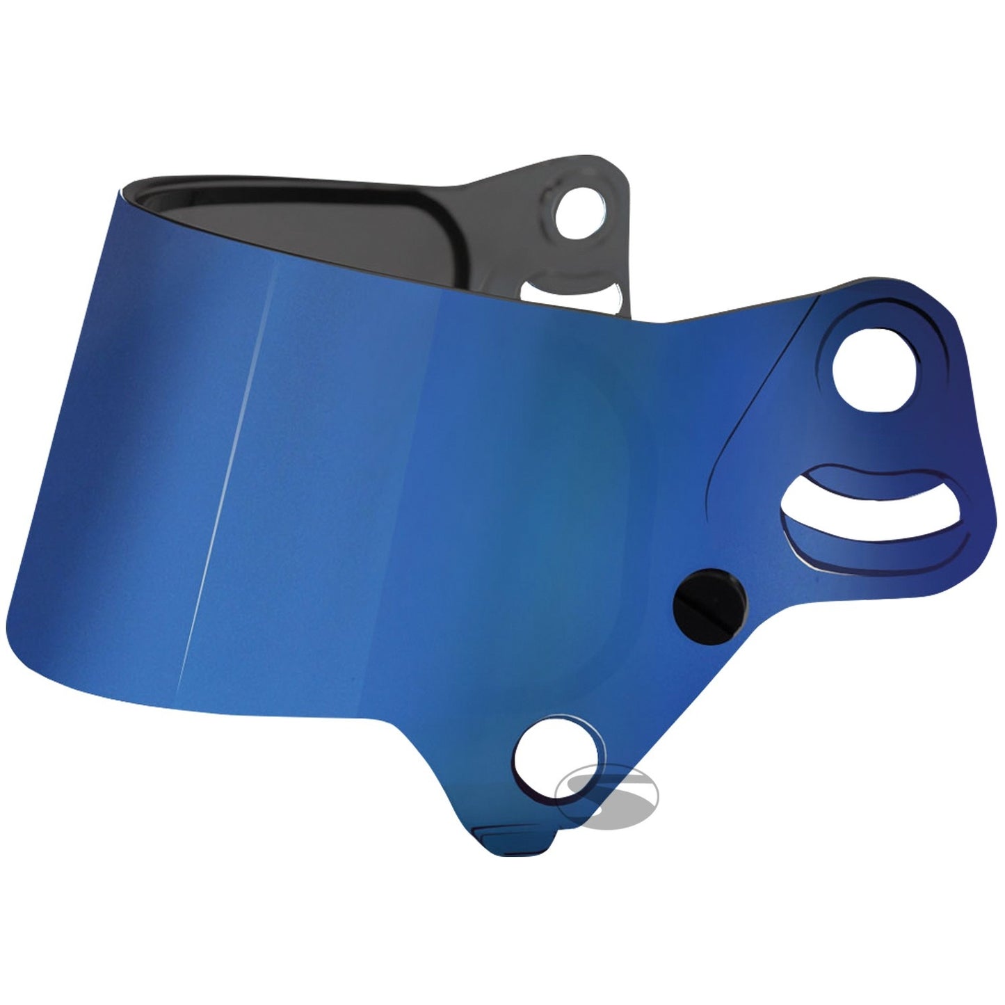 Visiera a specchio Bell SE07 a doppio schermo verde blu fendinebbia (KC7 CMR)