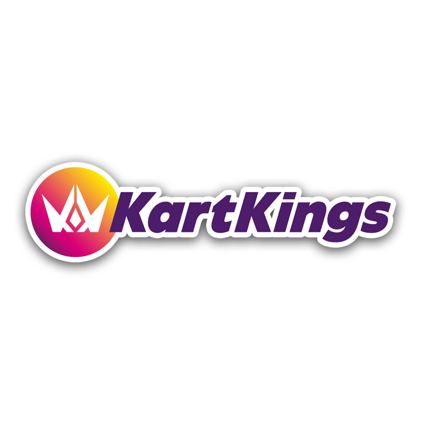 Adesivo KartKings ritagliato