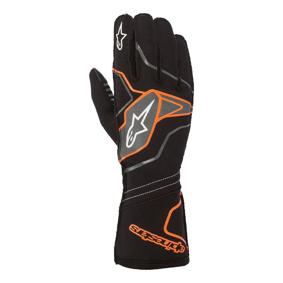 Alpinestars Tech 1 KX V2 Nero/Arancione Fluorescente