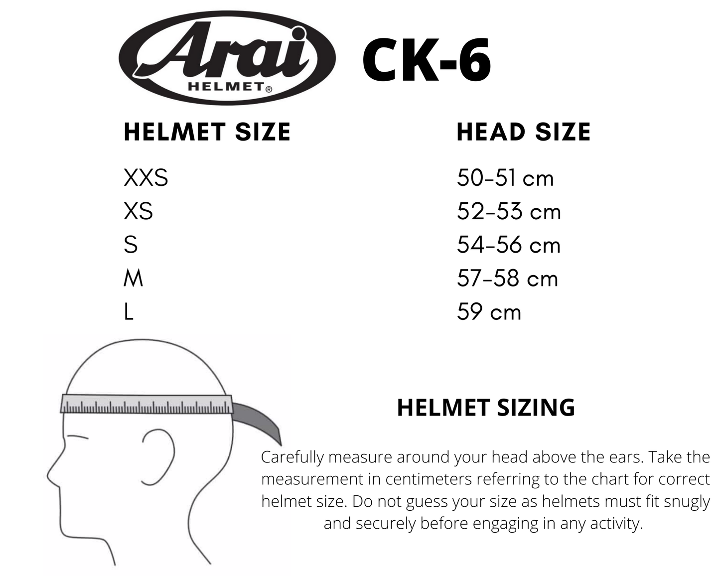 Casco Arai CK-6