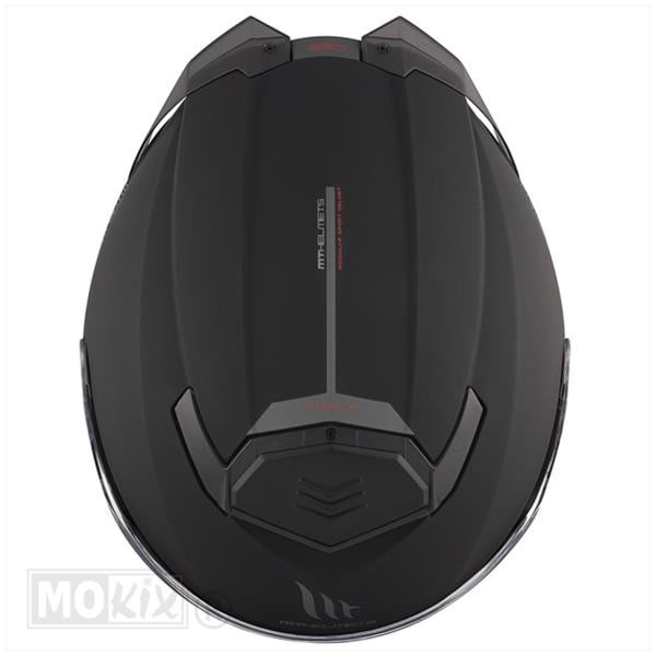Casco MT Helmets System nero opaco