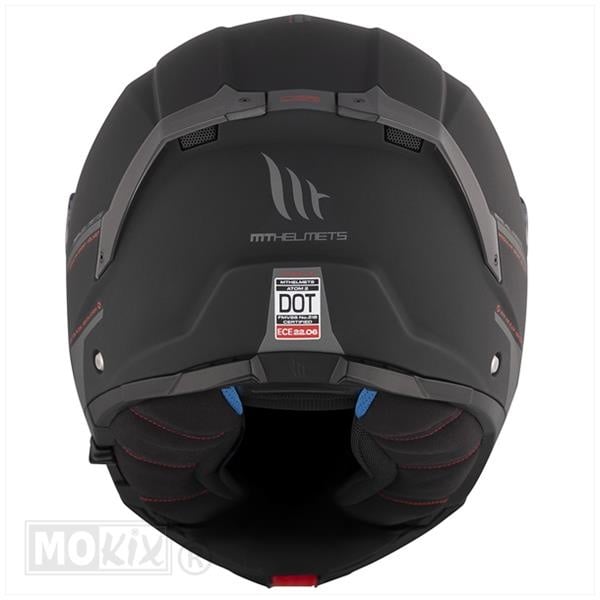 Casco MT Helmets System nero opaco