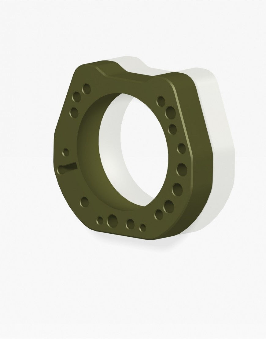 Supporto cuscinetto assale posteriore IPK colore titanio 40/50MM