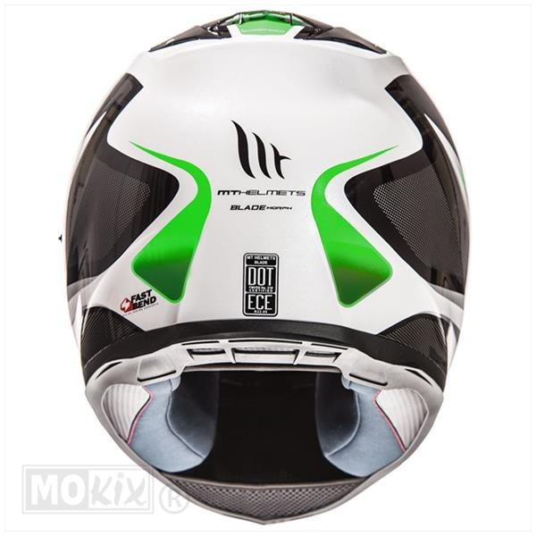 MT Helmets Blade SV Morph Bianco/Verde