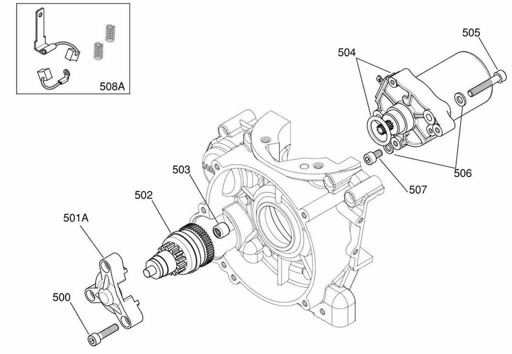 Iame X30/60cc Swift bendix lager - KartKings