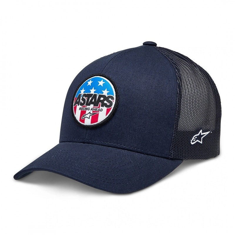 Cappellino da camionista Alpinestars Highway blu navy