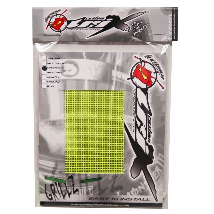 Griglia Antman per casco colorata (scegli il colore nel menu di selezione)