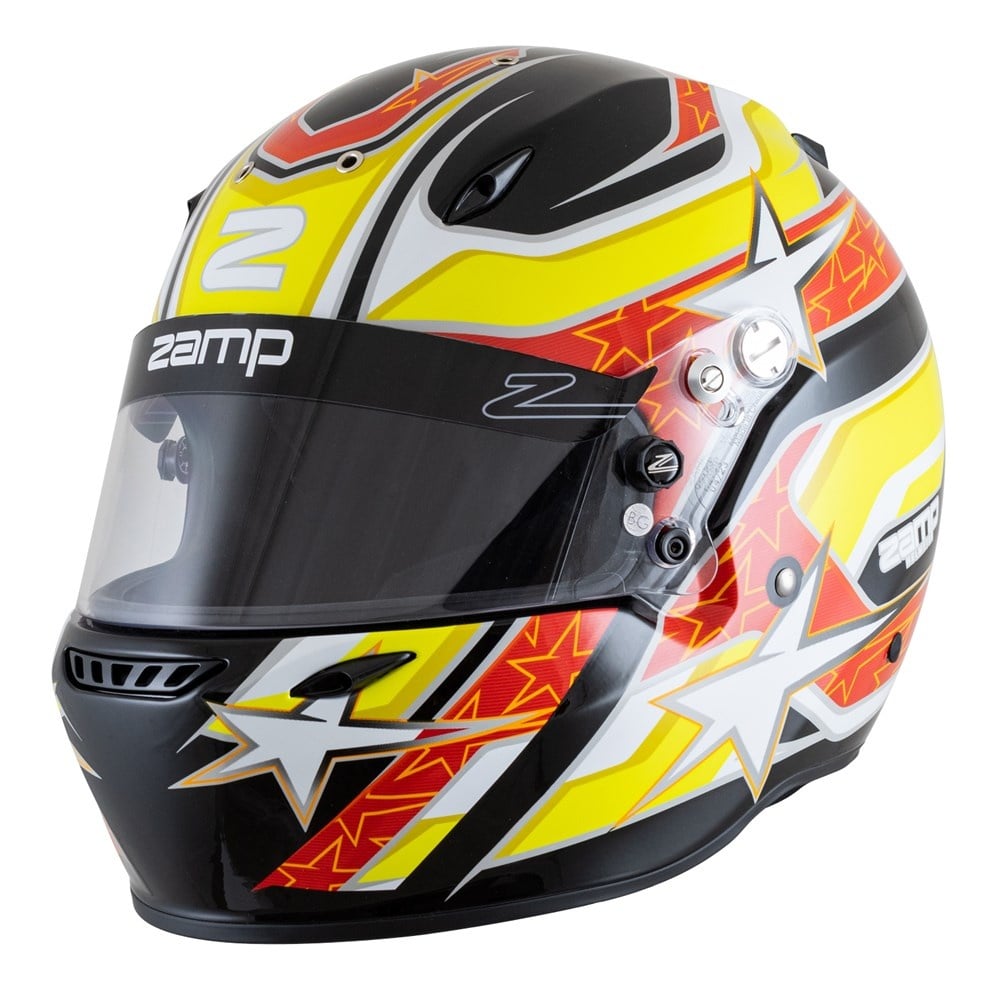 Zamp ZR-72 Nero/Rosso/Arancione (FIA-8859 / SNEL 2020)