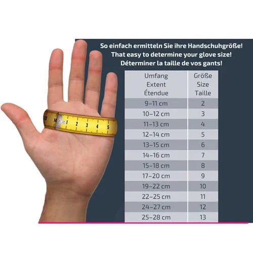 Speed handschoenen Brisbane G-4 zwart/rood - KartKings