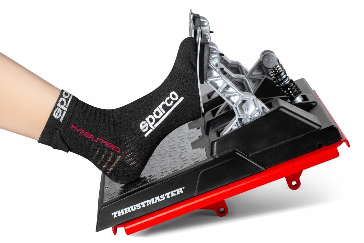 Calzini Sparco Gaming Hyperspeed neri/blu