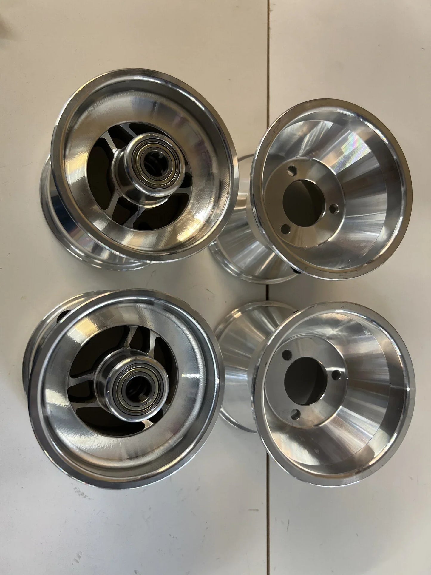 Croc Promotion 115-140mm aluminium velgen set - KartKings