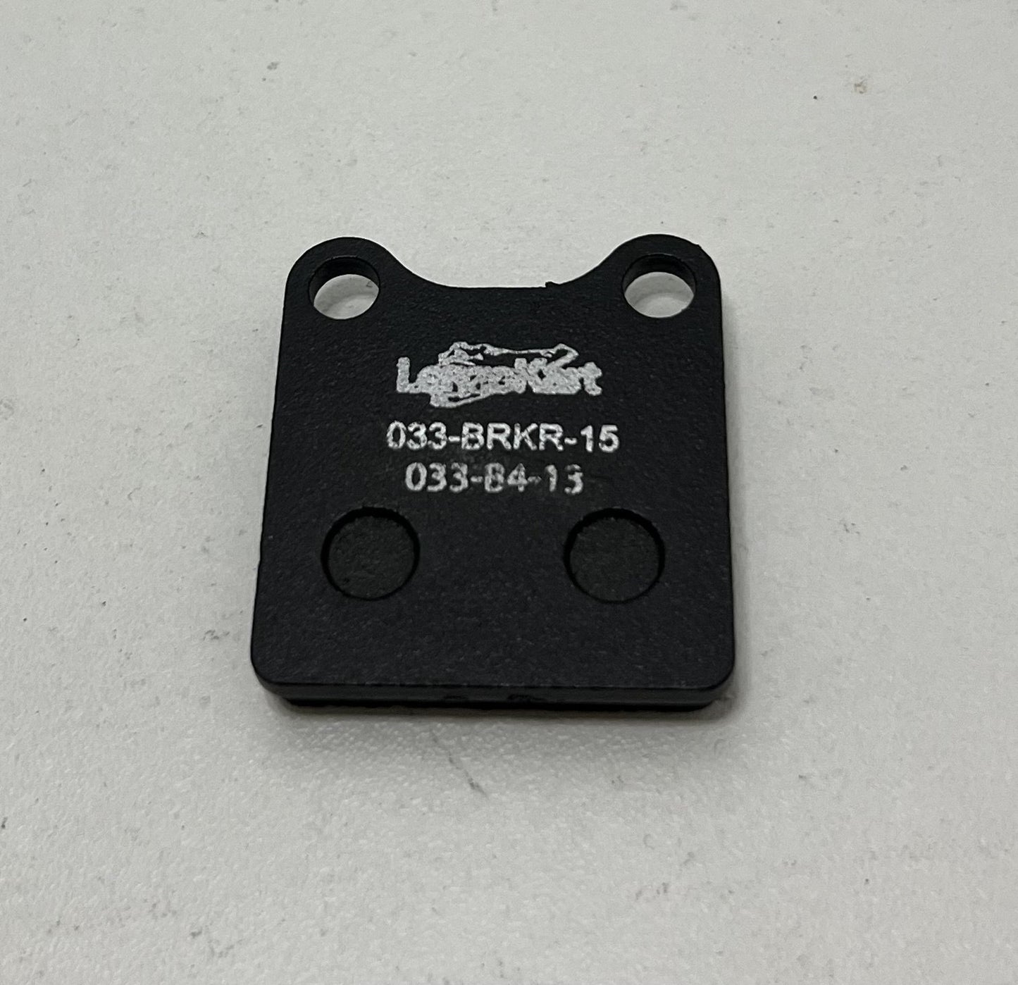 Pastiglia freno LenzoKart Mini Posteriore / KZ Anteriore Dura nera LKF13