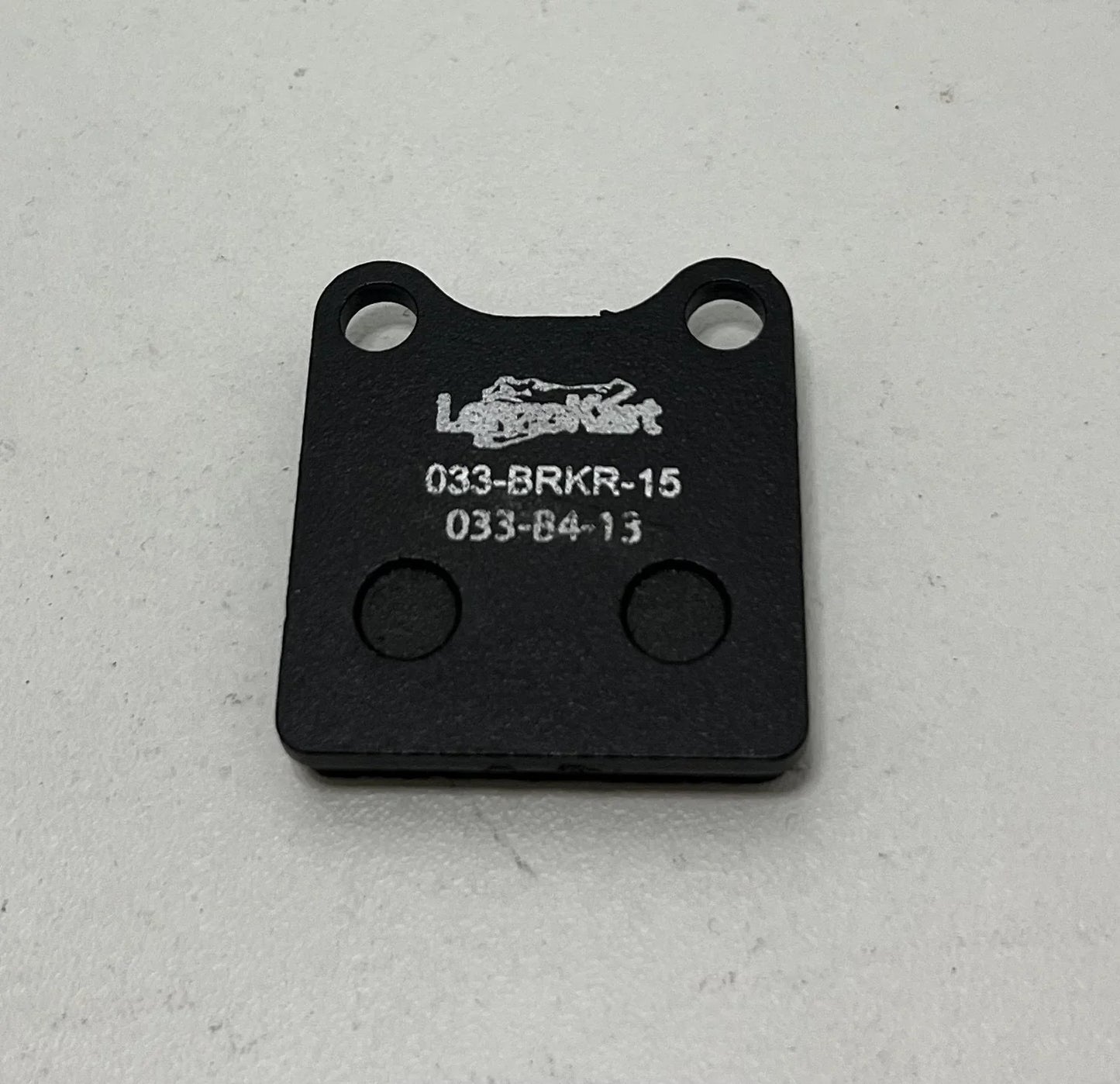 LenzoKart mini achter / KZ voor remblok hard zwart LKF13 - KartKings