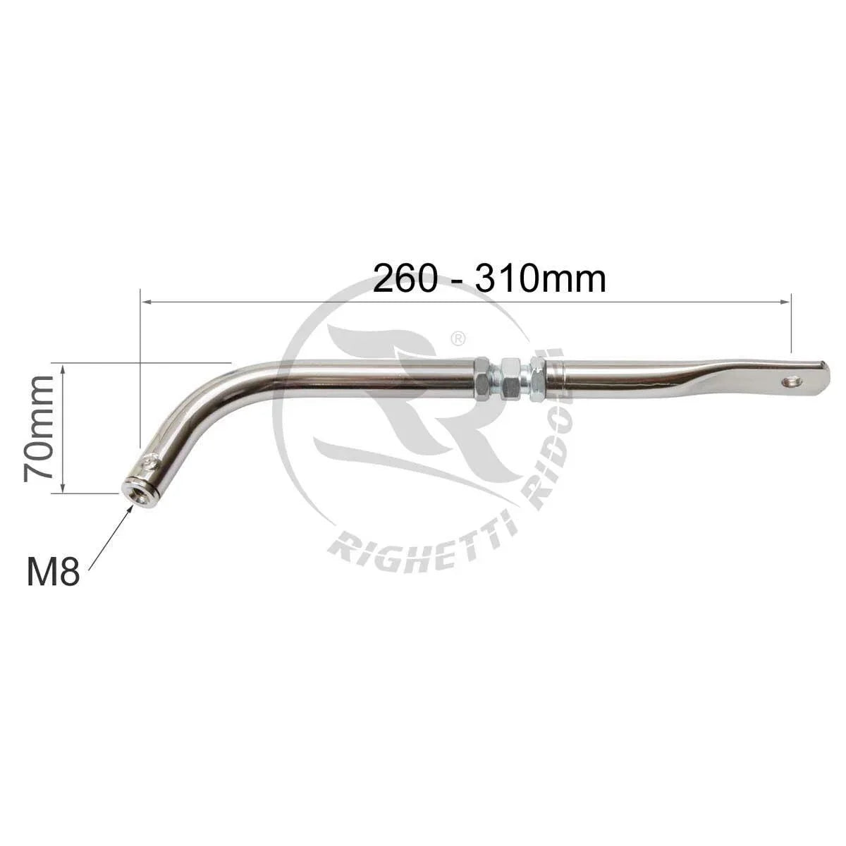 RR stoelsteun verstelbaar - KartKings