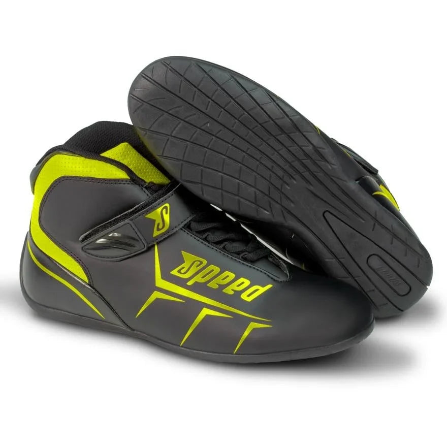 Speed Rome 2.0 zwart/fluor geel - KartKings