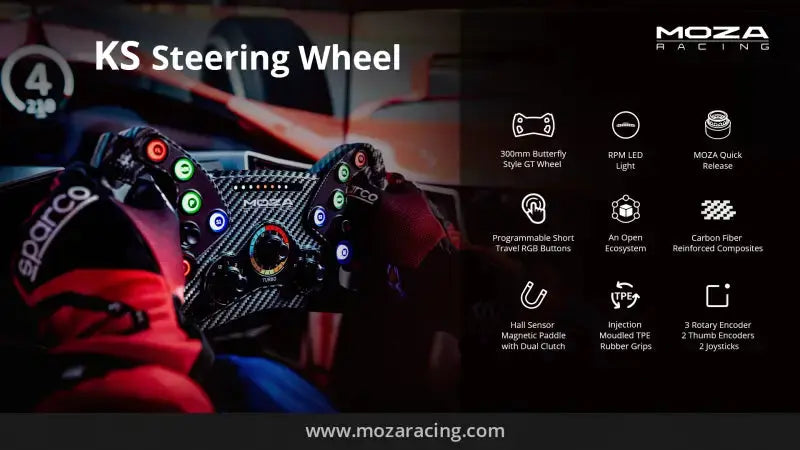 Moza Racing KS Steering Wheel