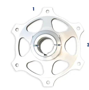 Lenzo kart tandwiel support 30mm - KartKings