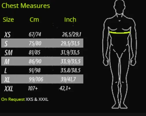 Bengio bumper rib beschermer zwart/fluor geel - KartKings