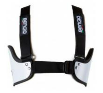 Bengio bumper rib protector white/green lady/ladies model