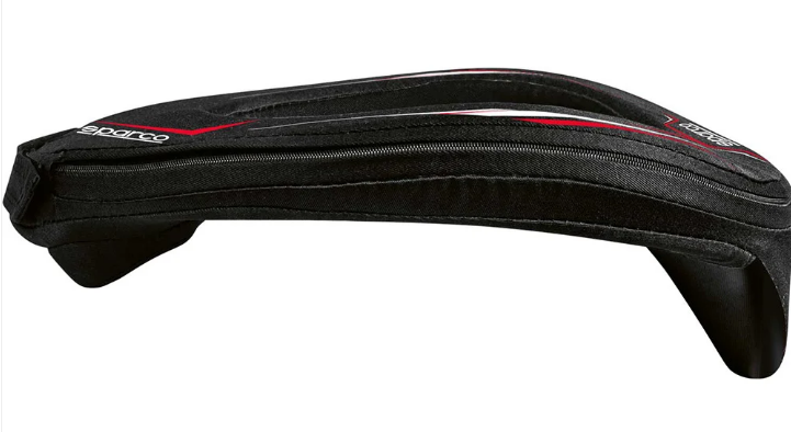 Protezione per il collo Sparco K-ring per bambini nero/rosso