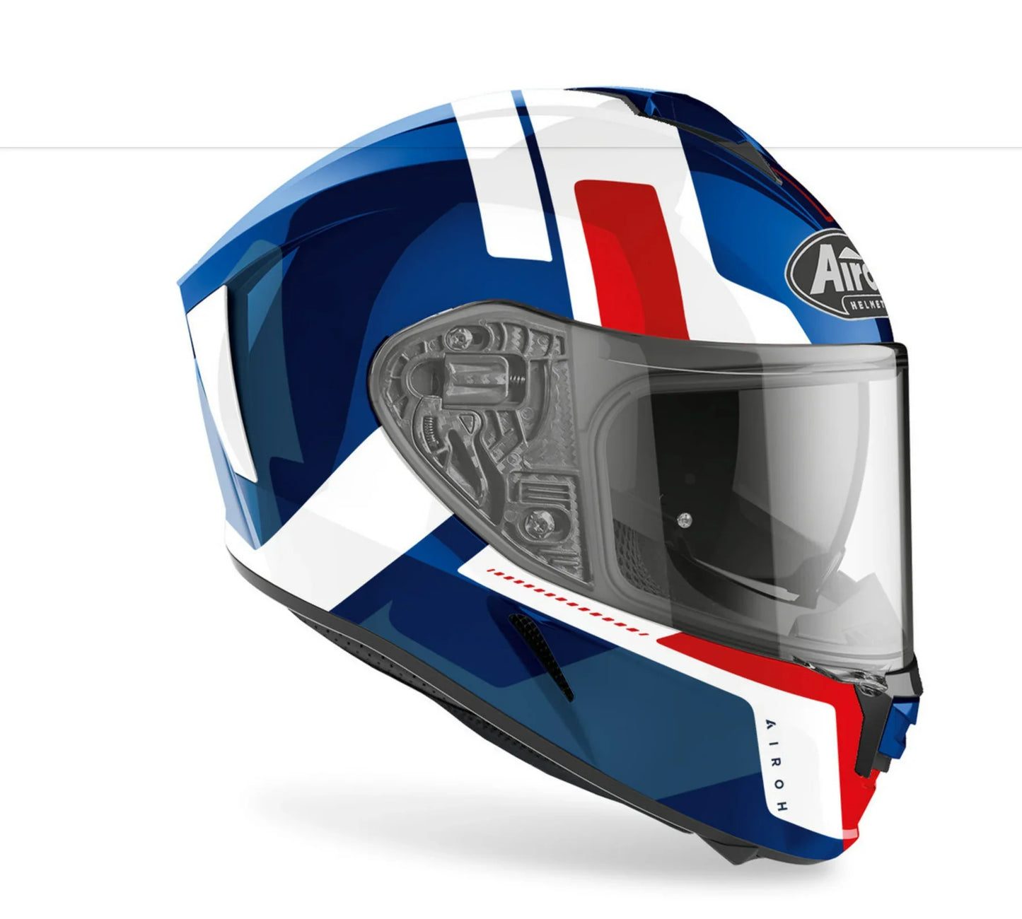 Airoh Spark Shogun glans blauw/rood - KartKings