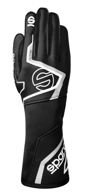 Guanti da kart Sparco K -Tide+ (FIA 8877-2022) neri