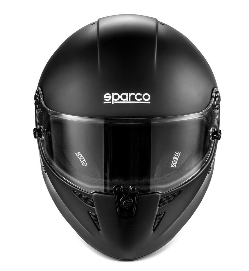 Sparco Stealth FIA 8878 - 2024 Matt zwart kart helm