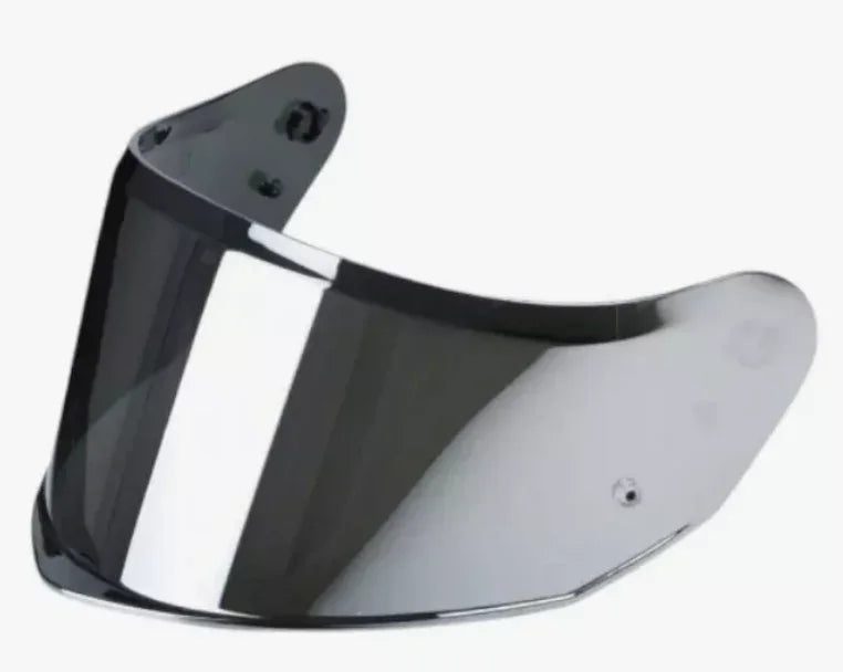 LS2 FF808 Stream II spiegelvizier zilver - KartKings