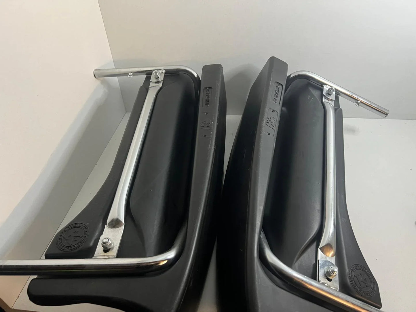 Gebruikt KG set evo 14 zijbakken compleet met beugels - KartKings