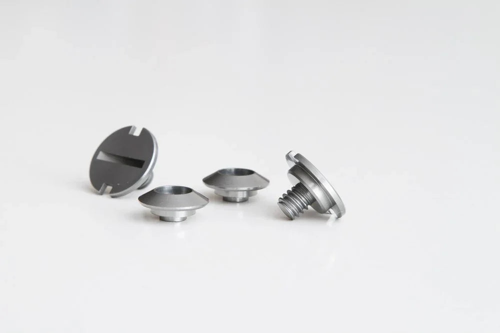 Zamp schroevenset gun metal Z-20 shield - KartKings