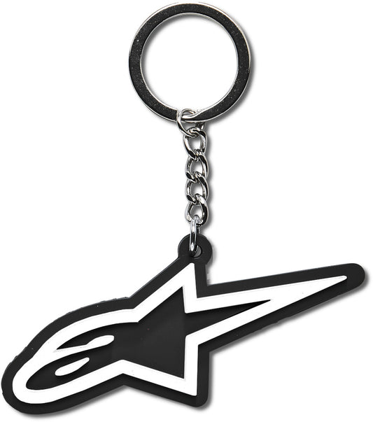 Portachiavi con logo Alpinestars nero/bianco